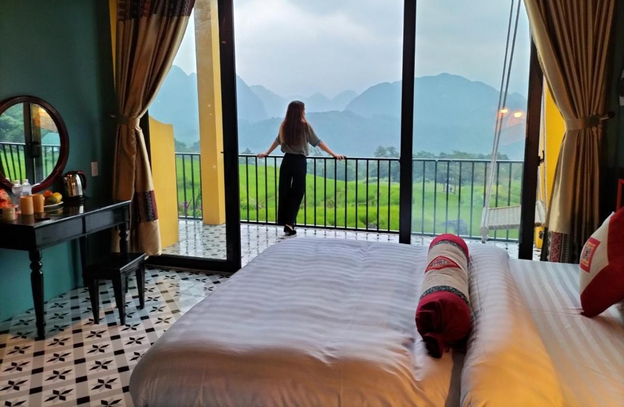 Pu Luong May Home & Cafe Lang Bang Eksteriør bilde