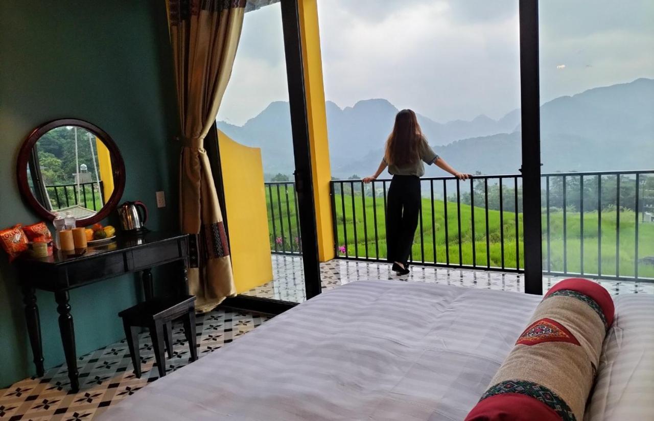 Pu Luong May Home & Cafe Lang Bang Eksteriør bilde