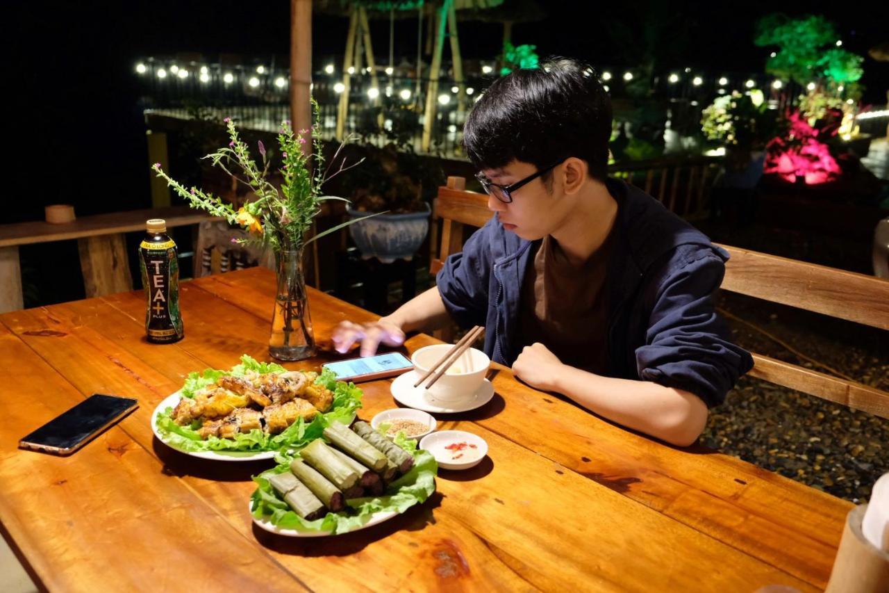 Pu Luong May Home & Cafe Lang Bang Eksteriør bilde