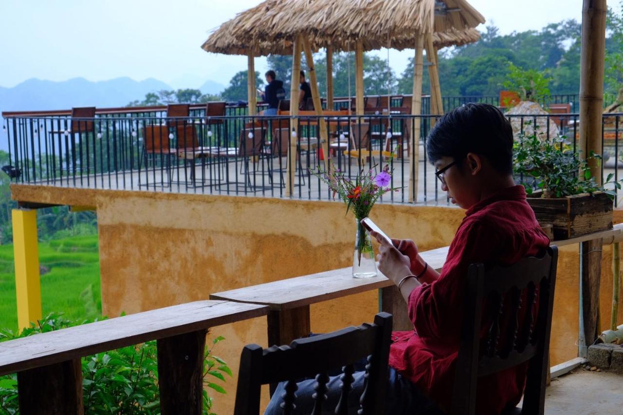 Pu Luong May Home & Cafe Lang Bang Eksteriør bilde