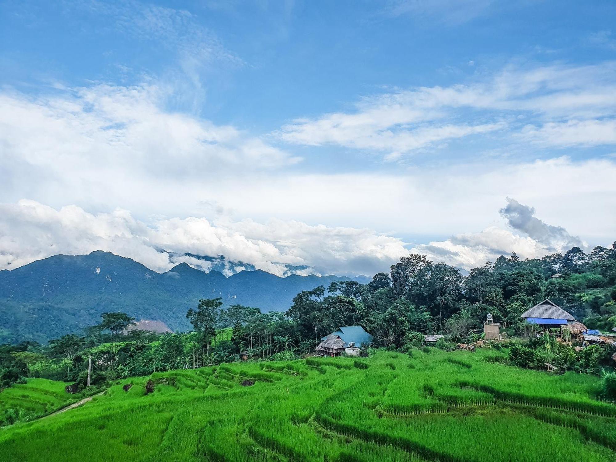 Pu Luong May Home & Cafe Lang Bang Eksteriør bilde