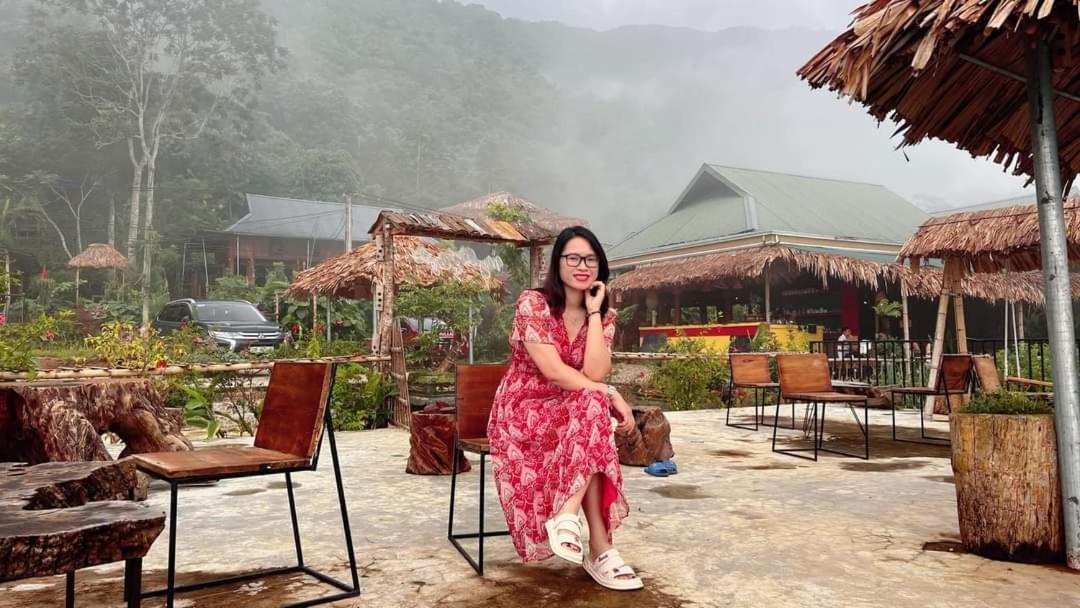 Pu Luong May Home & Cafe Lang Bang Eksteriør bilde