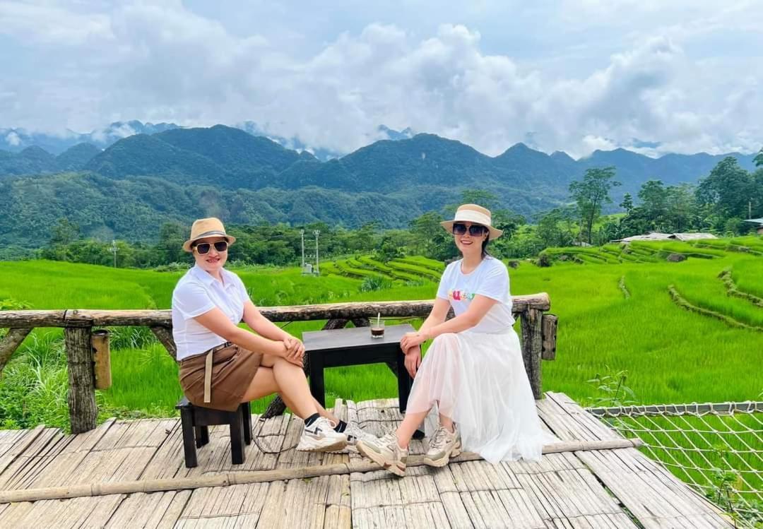 Pu Luong May Home & Cafe Lang Bang Eksteriør bilde