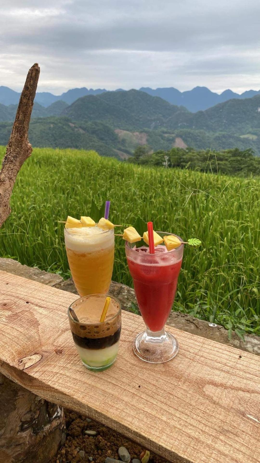 Pu Luong May Home & Cafe Lang Bang Eksteriør bilde