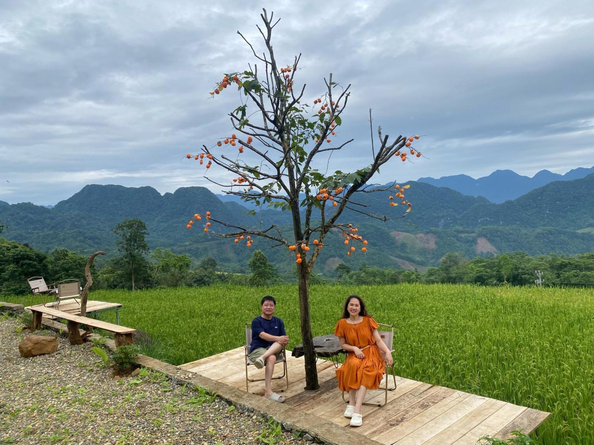 Pu Luong May Home & Cafe Lang Bang Eksteriør bilde